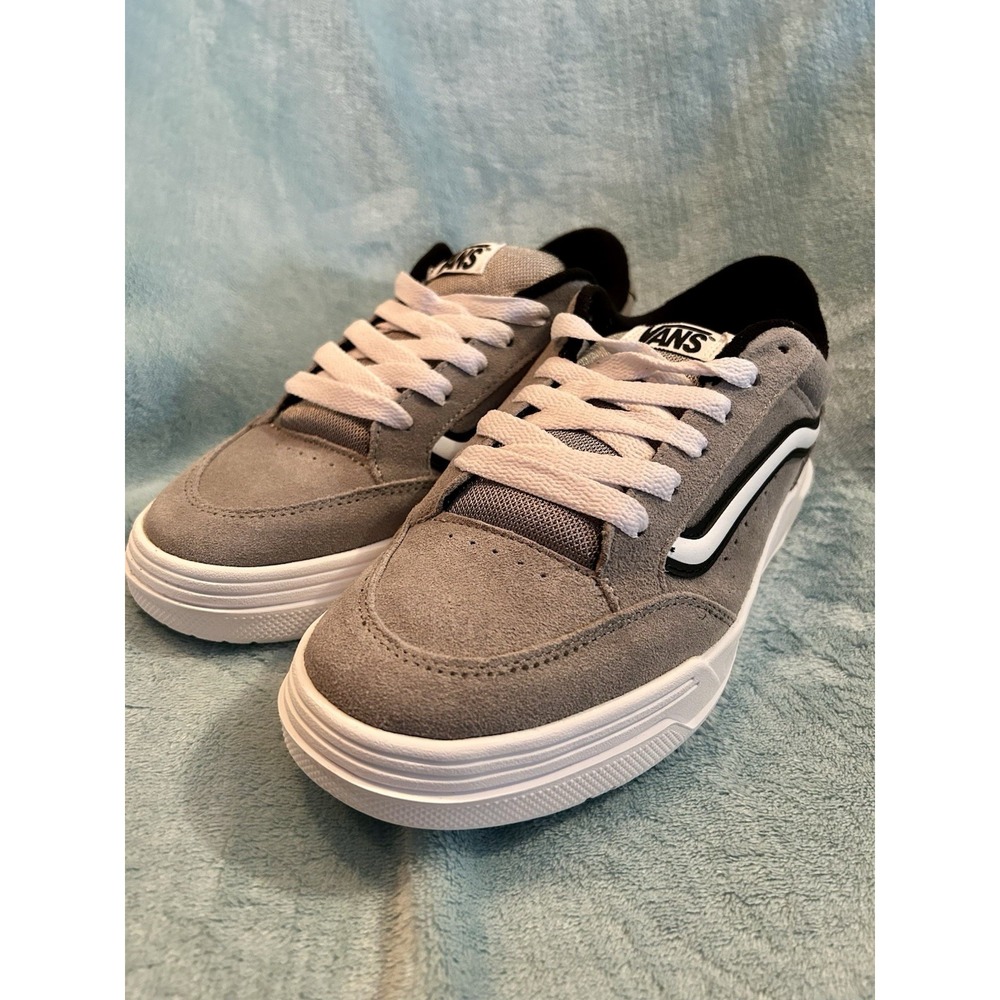 Vans Hylane VN000D4PFCA Juniors Size 7 Womens 8.5 Grey/Black Skateboard Shoes